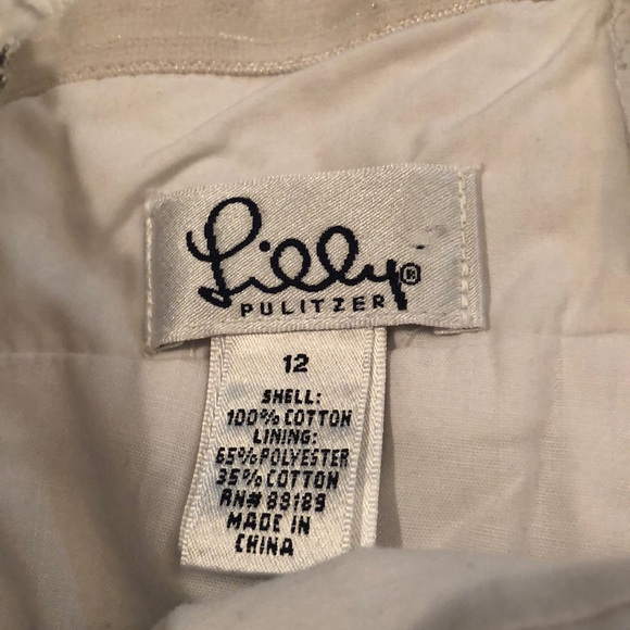 Lilly Pulitzer White Lace Strapless Dress - Picture 5 of 5